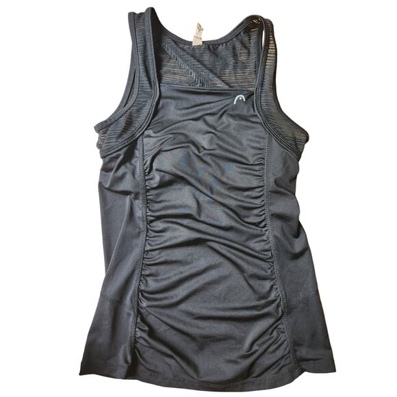 *5 for‎ $25* Head Black Athletic Yoga Workout Tank Top Size Small - Picture 1 of 9